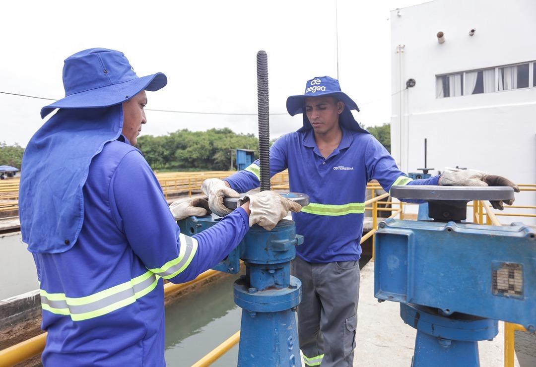 Águas de Teresina realiza melhorias na ETA Sul para reforçar abastecimento no B-R-O-BRÓ 