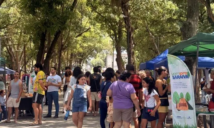 Feira Vem Pra Saraiva retorna ao Centro de Teresina com cultura, lazer e serviços