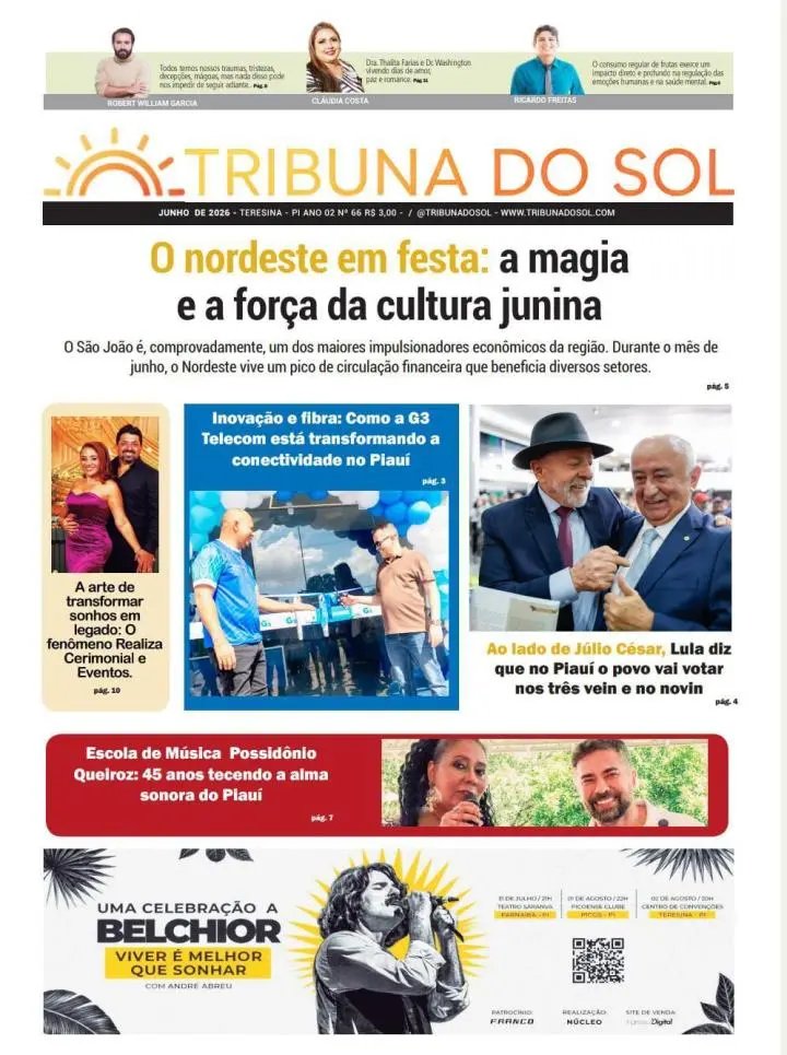 Jornal Tribuna do Sol - Junho 2026